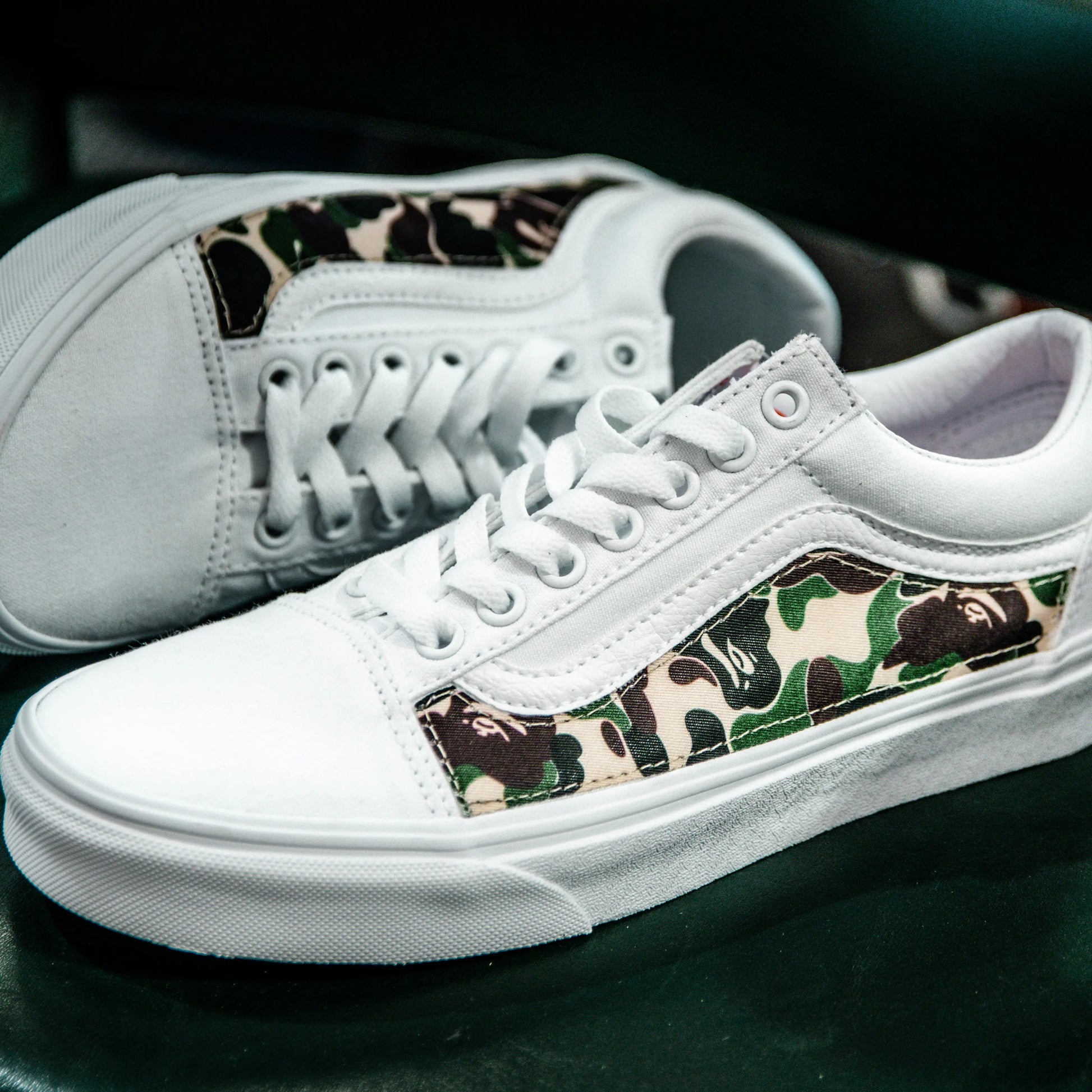 Vans x bape x off white Clearance