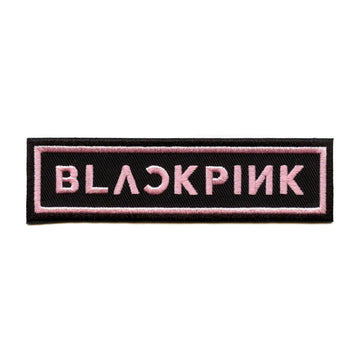 Blackpink Logo Patch Kpop Music Embroidered Iron On 