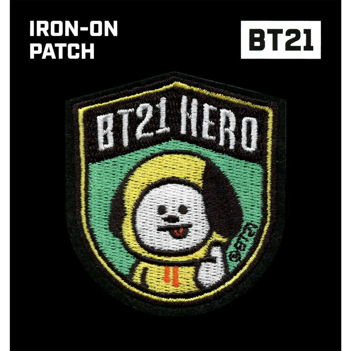BT21 Hero Chimmy Patch BTS Jimin Embroidered Iron On – Patch 