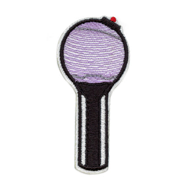 Bomb Light Stick Patch KPOP Fan Emoji Embroidered Iron On 