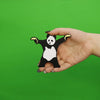 Banksy Panda Wielding Banana Guns Embroidered Iron On Patch 