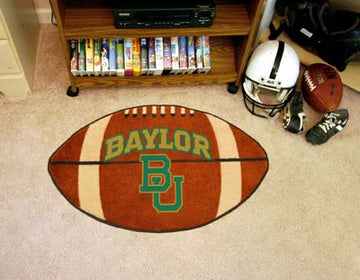 Baylor Bears University Football Nylon Mat 22" x 35" 