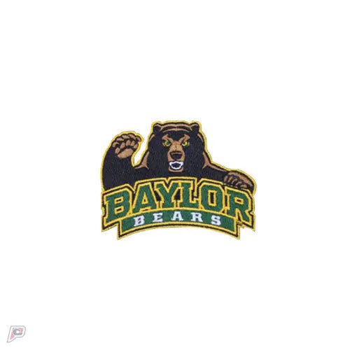 Baylor Bears Primary Logo Iron On Embroidered Patch 