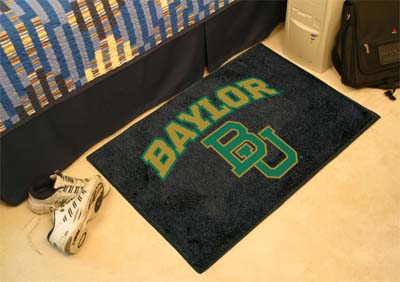 Baylor Bears University Starter Mat Rectangular Tufted Rug 19" x 30" 