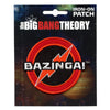 The Big Bang Theory "Bazinga" Embroidered Iron On Patch 