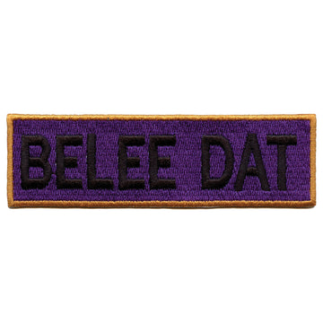 Baltimore Belee Dat Box Logo Embroidered Iron On Patch 