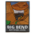 Big Bend National Park Travel Patch Embroidered Iron On Patch