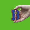 City Of Buffalo "B" Logo Football Jersey Parody Embroidered Iron On Patch 