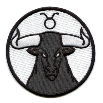 Taurus Zodiac Sign Iron On Patch 