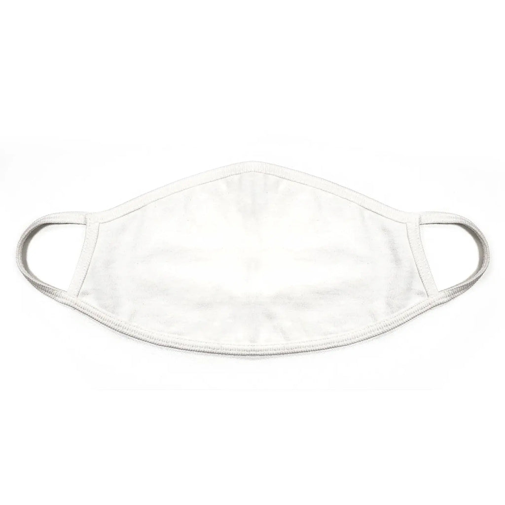 Blank Easy To Iron On Flat Face Mask 