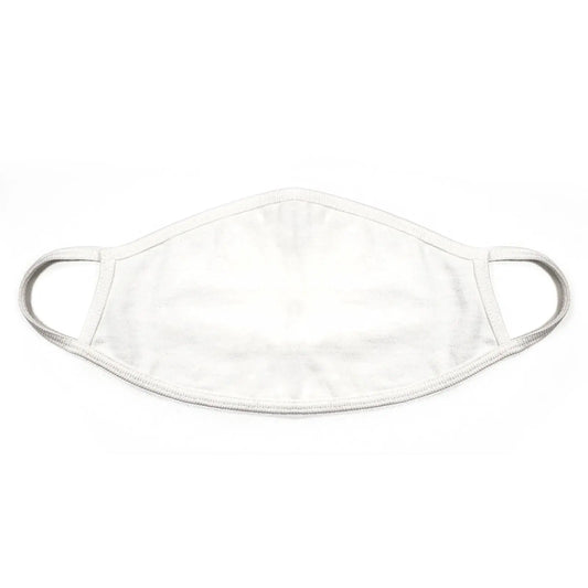 Blank Easy To Iron On Flat Face Mask 