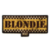 Blondie 1974 Taxi Box Logo Embroidered Iron On Patch 