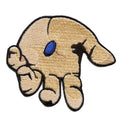 Blue Pill Left Hand Patch Choice Light Skin Embroidered Iron On