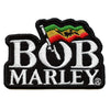 Bob Marley Rasta Flag Patch Jamaican Reggae Artist Embroidered Iron On