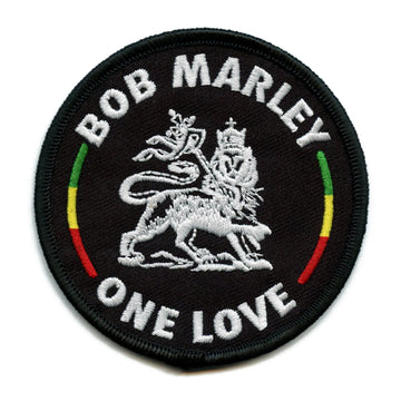 Bob Marley The Lion Patch Jamaican Reggae Artist Embroidered Iron On