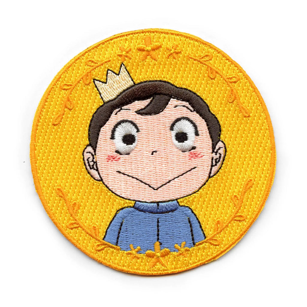 Ranking Of Kings Bojji Patch Face Portrait Smile Embroidered Iron On