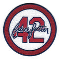 Bruce Sutter 42 Memorial St. Louis Cardinals Embroidered Patch (White)