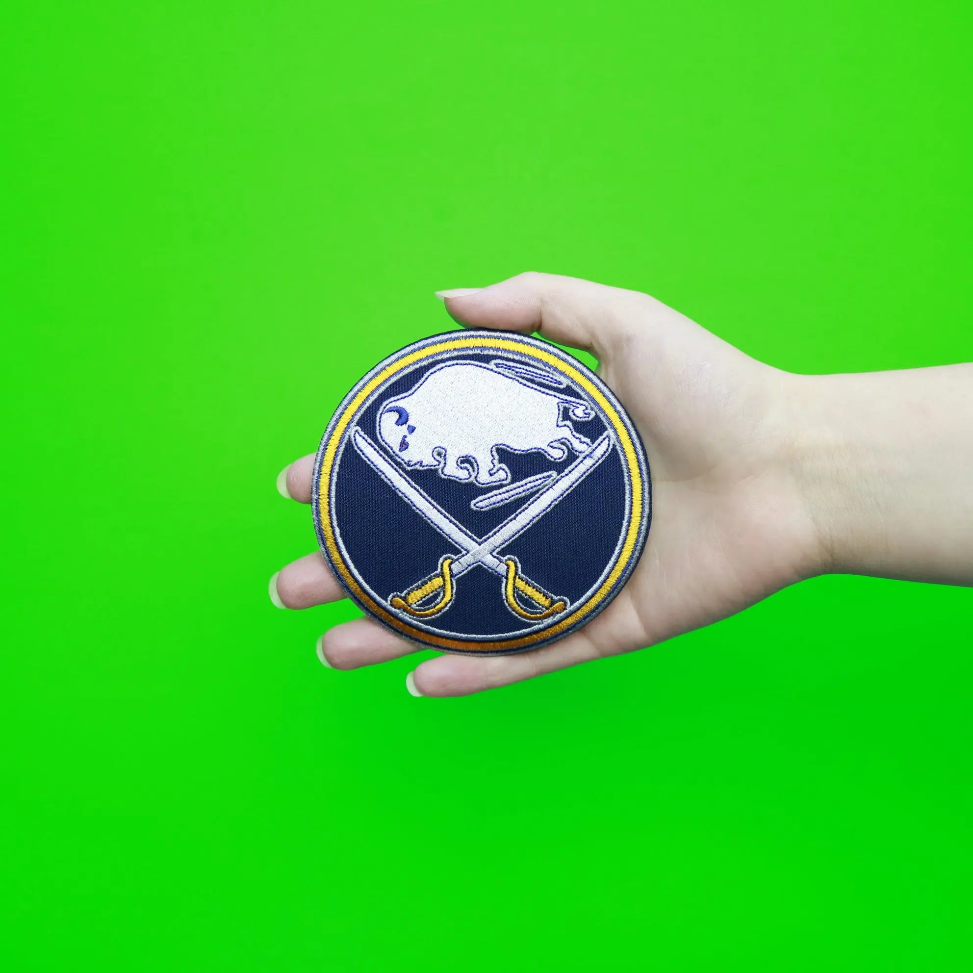 Buffalo Sabres Round Team Logo Patch 