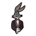 Official Looney Tunes Patch Bugs in Tux Embroidered Iron On