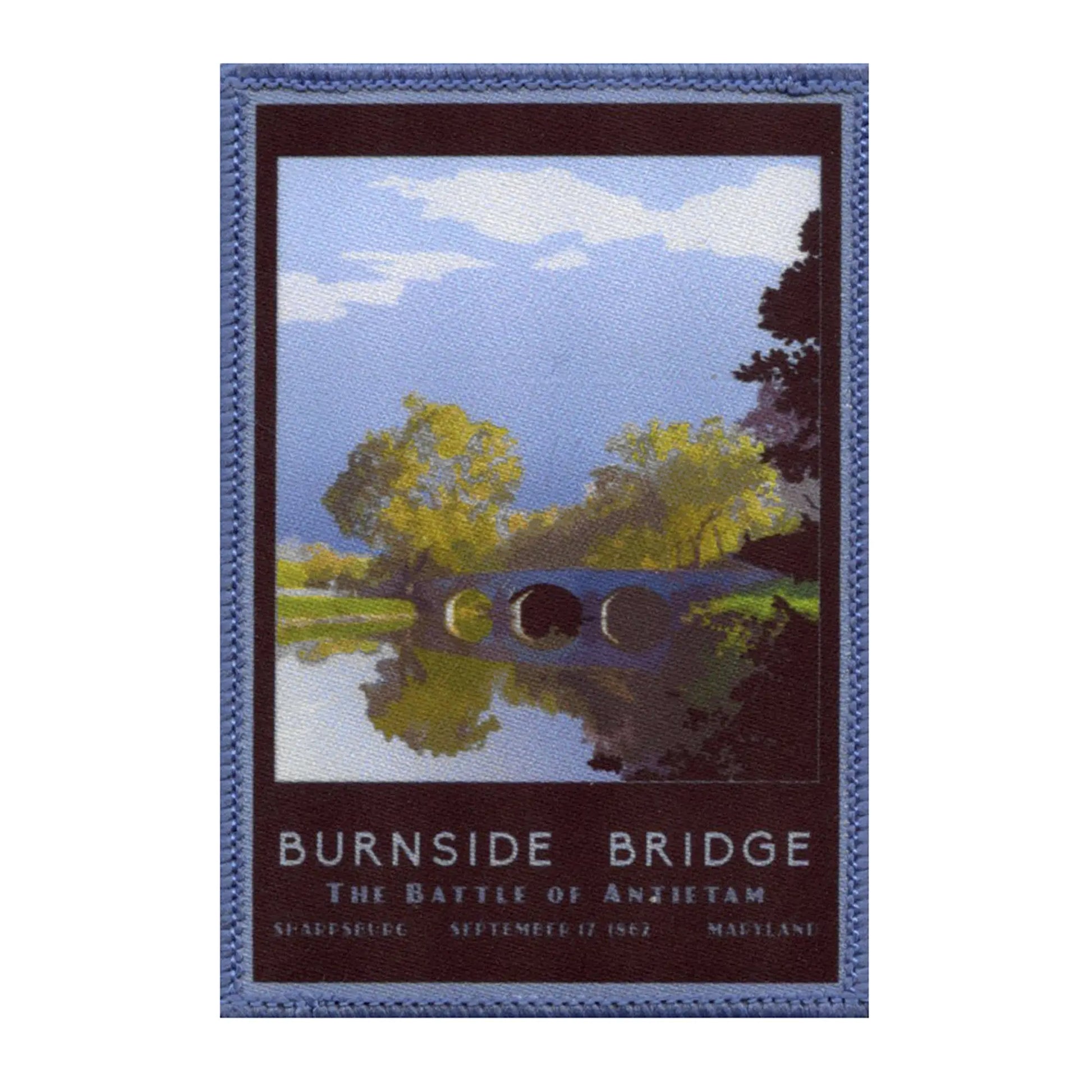 Burnside Bridge Battlefield Patch NorthWestern Maryland Travel Sublimated Iron On