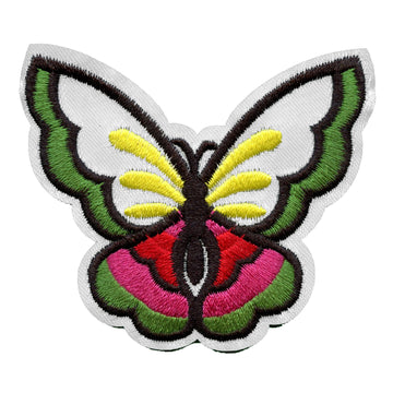 Colorful Butterfly Embroidered Applique Iron On Patch 