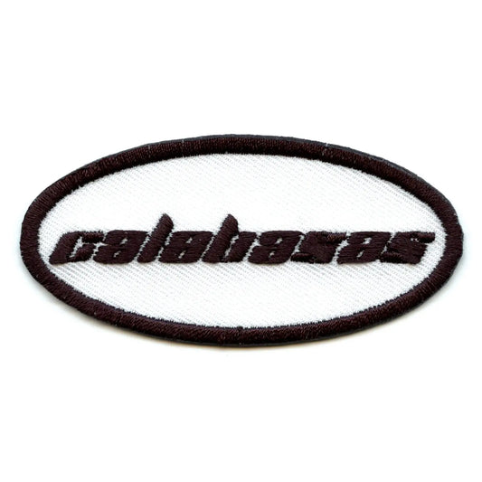 Calabasas Oval Logo Embroidered Iron On Patch 