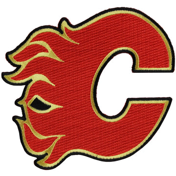 Calgary Flames Primary Team Logo Embroidered Patch 