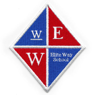 Elite Way School Emblem Patch Uniform Hispanic Telenovela Embroidered Iron On