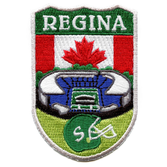 Canada Shield Patch Regina Embroidered Iron On 