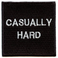 Casually Hard Embroidered Iron On Patch