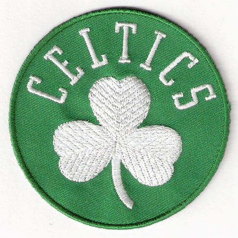 Boston Celtics Alternate Team Logo Patch (Green) 