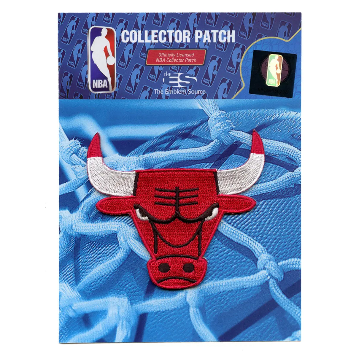 Chicago Bulls Alternate Logo Iron On NBA Patch 