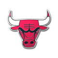 Chicago Bulls NBA Colored Aluminum Car Auto Emblem 