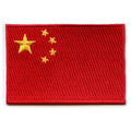 China Chinese Embroidered Country Flag Patch