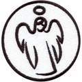 Christian Angel Embroidered Iron On Patch