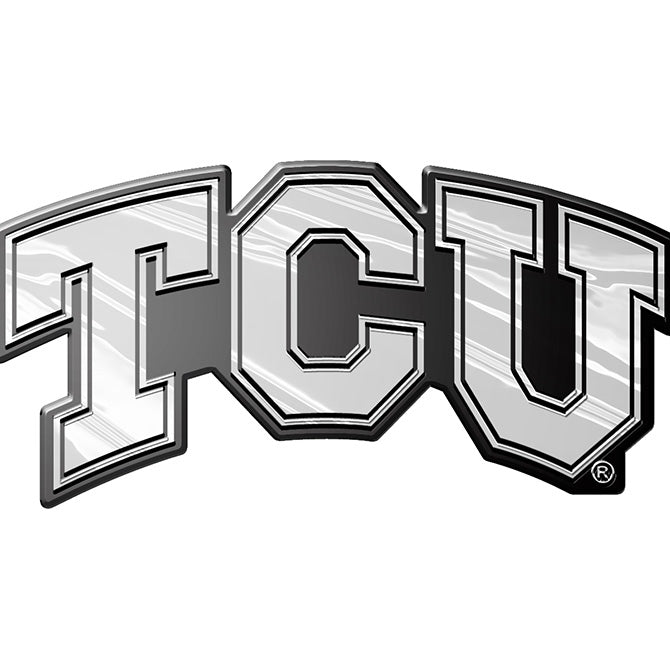 TCU Horned Frogs 3D Chrome Car Auto Emblem 