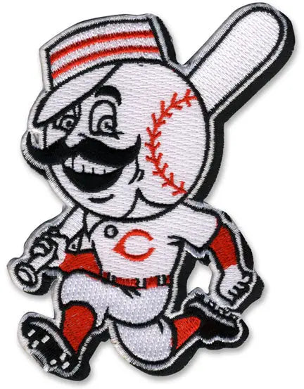 Cincinnati Reds Running Man Patch Mascot