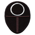 Circle Worker Mask Patch Survival Game Embroidered Iron On