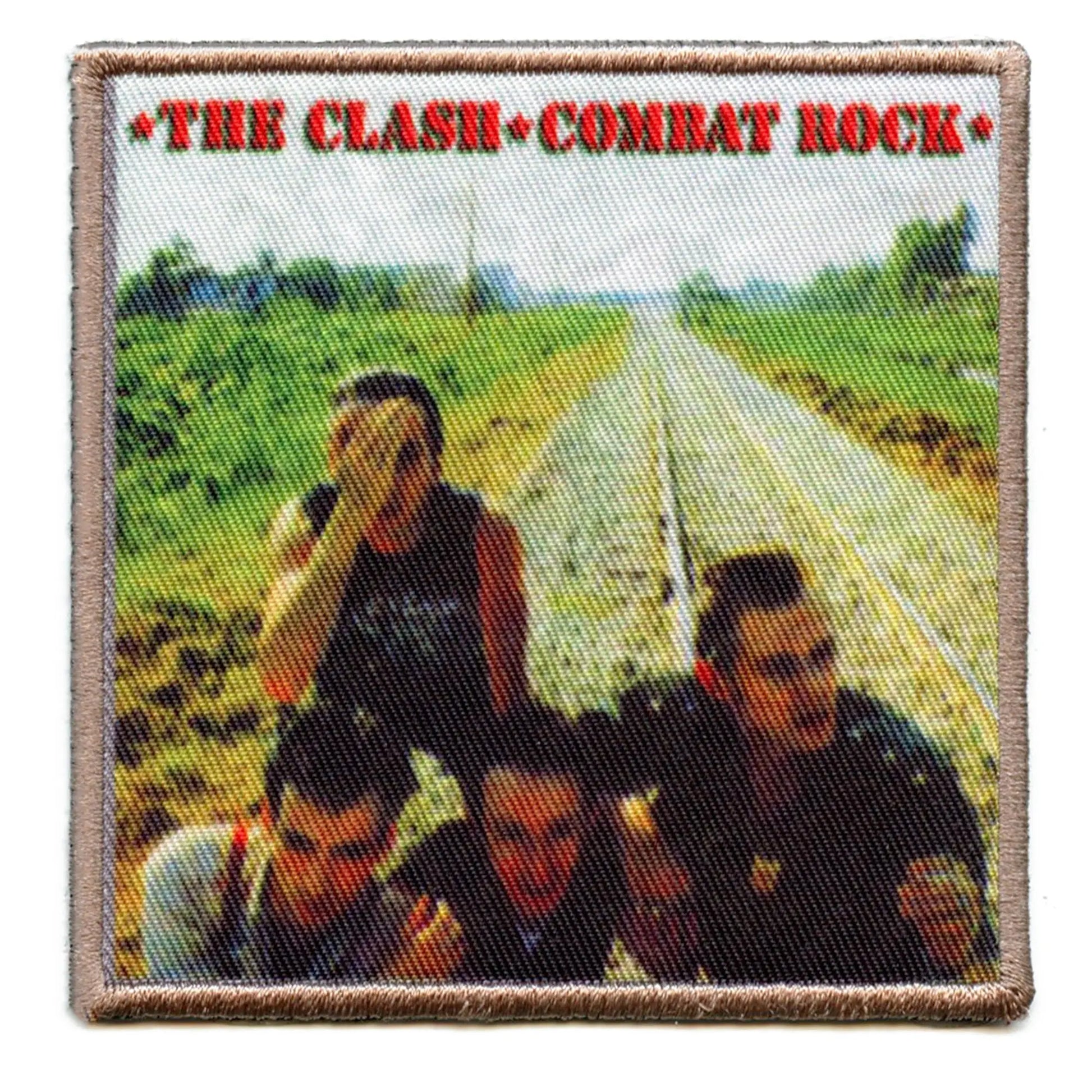 The Clash Combat Rock Patch Members Road Cover Sublimated Embroidered Iron On