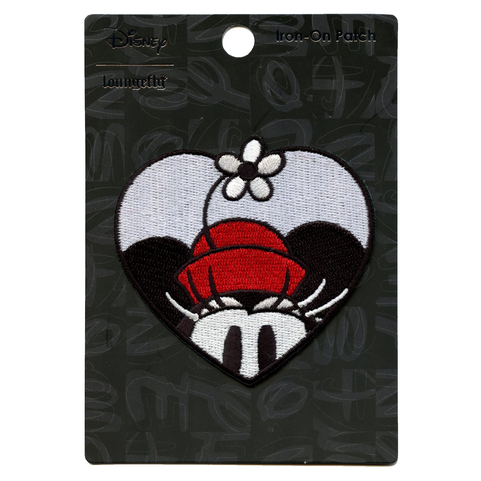 Official Minnie Mouse Classic In Heart Embroidered Iron On Patch 