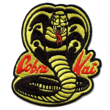 Karate Kid Cobra Kai Logo Embroidered Iron On Patch