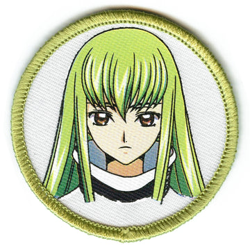 Code Geass CC Patch Anime Witch Round Embroidered Sew On 
