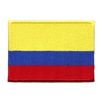 Colombia Country Flag Patch Republic South America Embroidered Iron On 