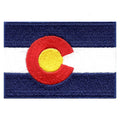 Colorado State Flag Embroidered Iron On Patch