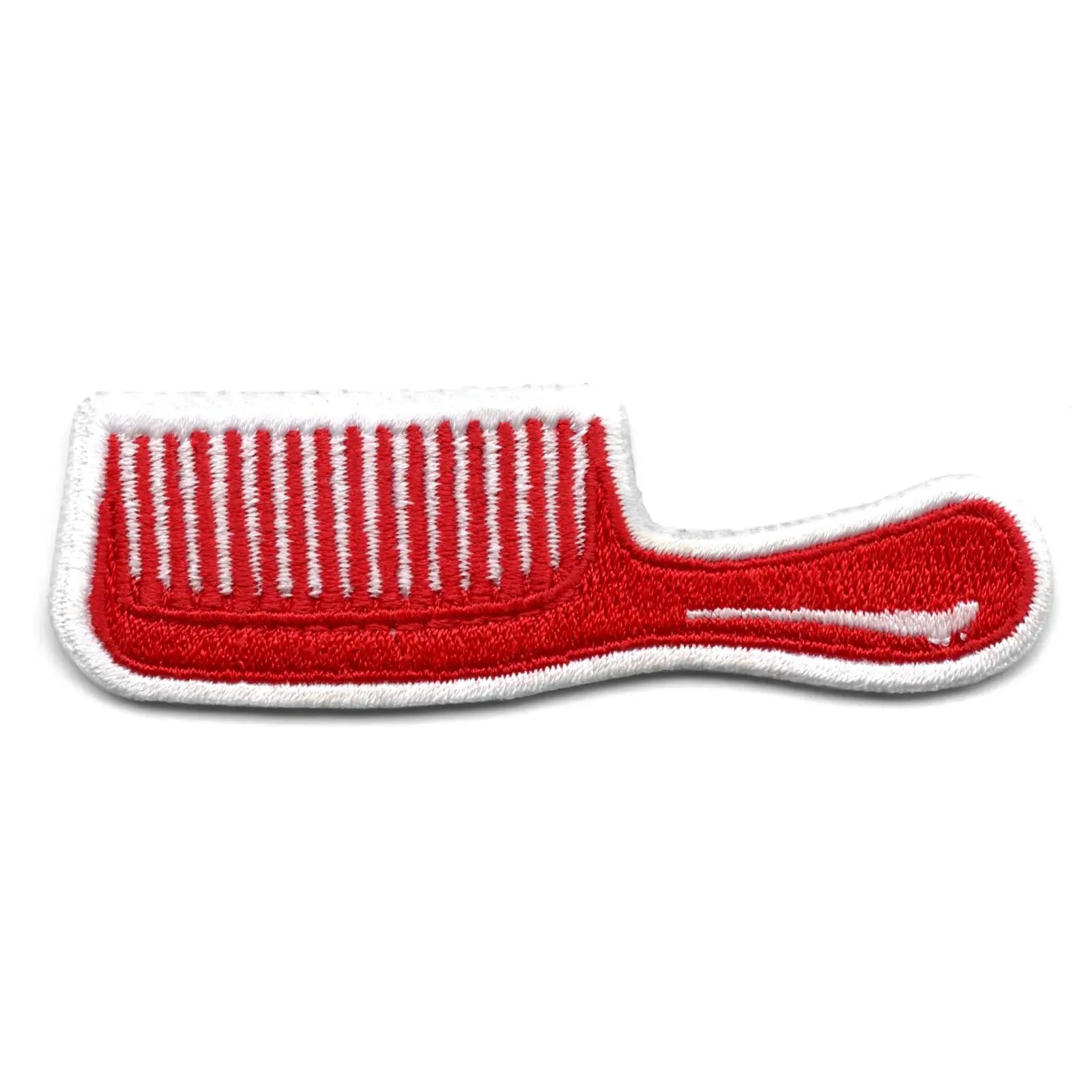 Comb Embroidered Iron On Patch 