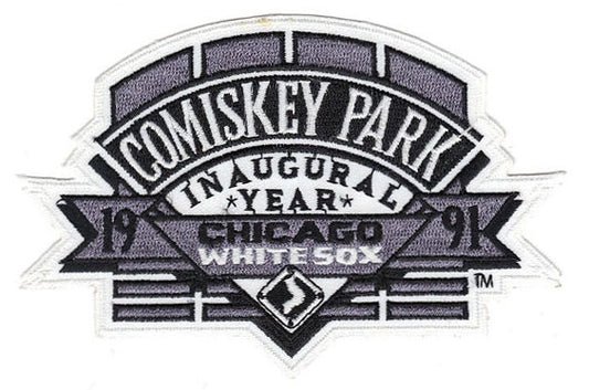 1991 Chicago White Sox Comiskey Park Inaugural Season Jersey Sleeve Patch 