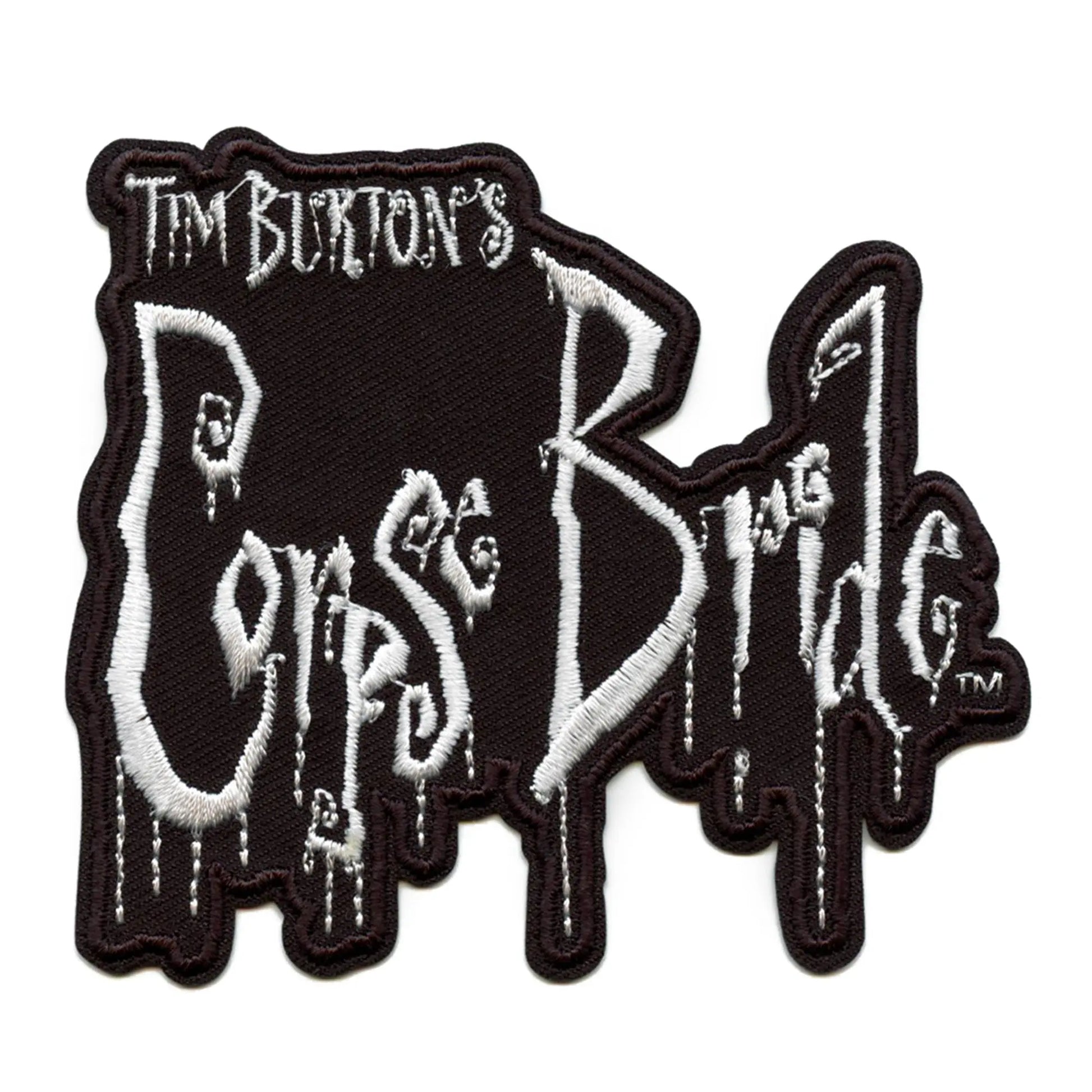 Corpse Bride Logo Patch Tim Burton Movie Embroidered Iron On