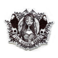 Corpse Bride Tattoo Art Patch Tim Burton Emily Revenant Embroidered Iron On