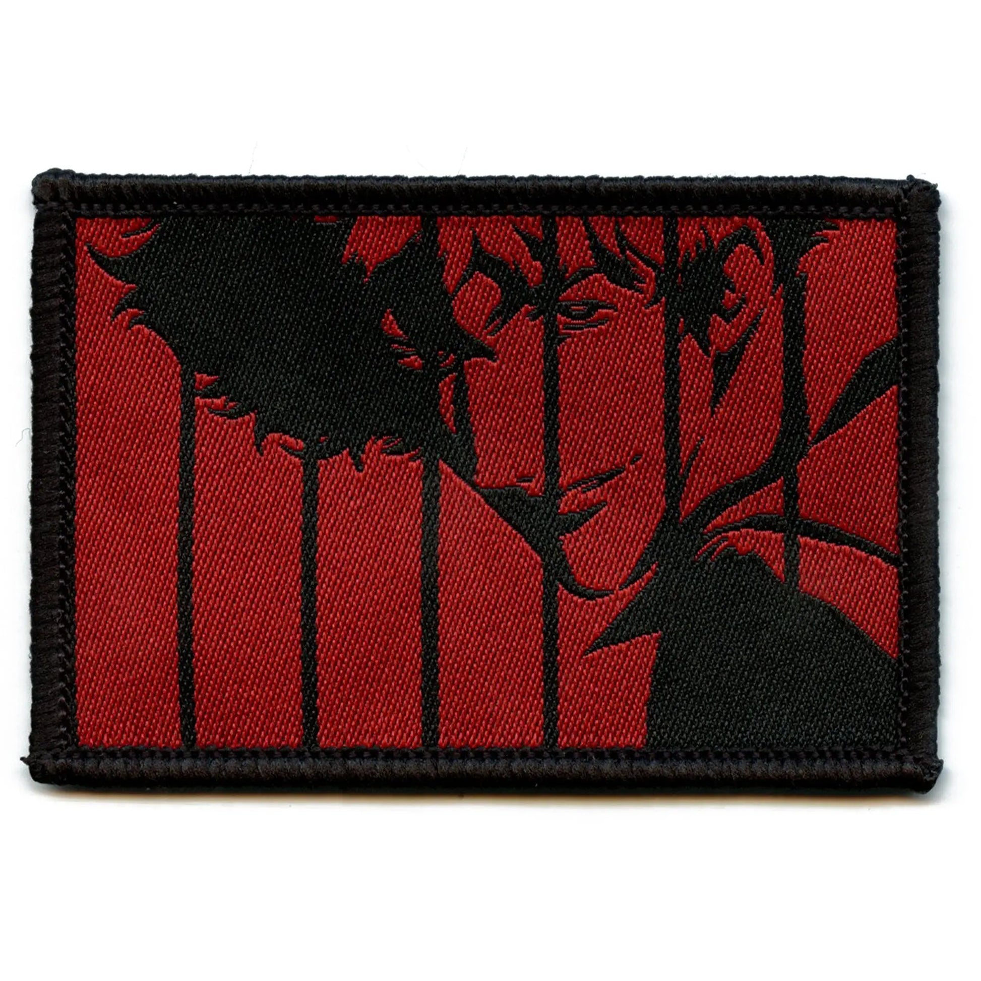 Cowboy Bebop Spike Red Patch Anime Bounty Western Woven Iron On