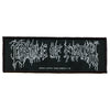 Cradle Of Filth Logo Patch Heavy Metal Band Woven Iron On